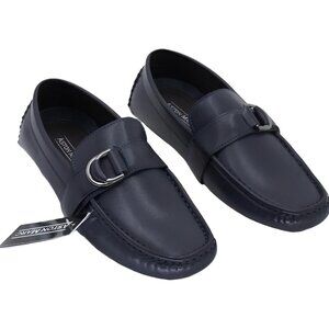 Aston Marc Men's Charter Slip-On Driving Loafers Navy 9M